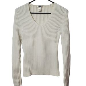NWOT OLD Navy Womens White Cream Sweater